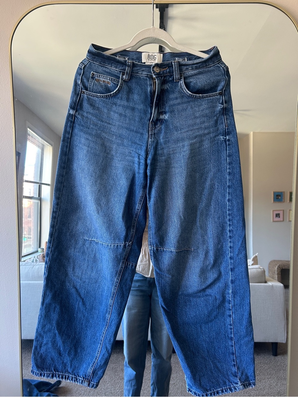 BDG High-Rise Barrel Jeans